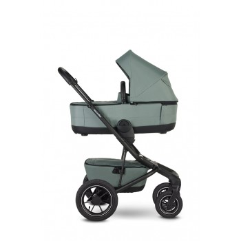 EASYWALKER Kočík kombinovaný Jimmey 2v1 Thyme Green LITE AIR + KIDDY Evoluna i-size 2 + základňa