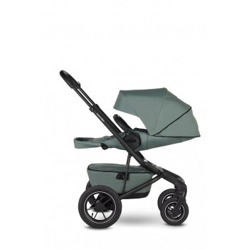 EASYWALKER Kočík kombinovaný Jimmey 2v1 Thyme Green LITE AIR + KIDDY Evoluna i-size 2 + základňa