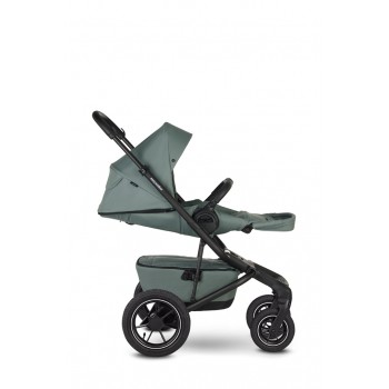 EASYWALKER Kočík kombinovaný Jimmey 2v1 Thyme Green LITE AIR + KIDDY Evoluna i-size 2 + základňa