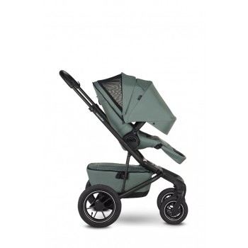 EASYWALKER Kočík kombinovaný Jimmey 2v1 Thyme Green LITE AIR + KIDDY Evoluna i-size 2 + základňa