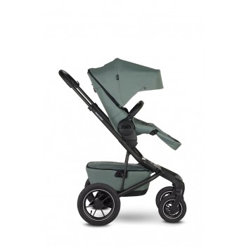 EASYWALKER Kočík kombinovaný Jimmey 2v1 Thyme Green LITE AIR + KIDDY Evoluna i-size 2 + základňa