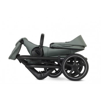 EASYWALKER Kočík kombinovaný Jimmey 2v1 Thyme Green LITE RWS + KIDDY Evoluna i-size 2 + základňa