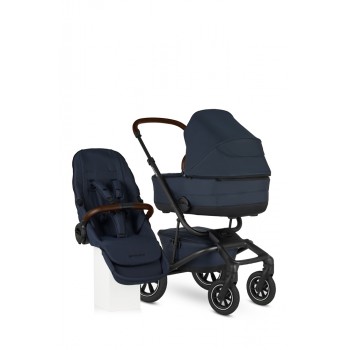 EASYWALKER Kočík kombinovaný Jimmey Indigo Blue XXL AIR + RWS + KIDDY Evoluna i-size 2 + základňa