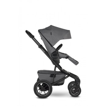 EASYWALKER Kočík kombinovaný Jimmey Iris Grey XXL AIR + RWS + KIDDY Evoluna i-size 2 + základňa