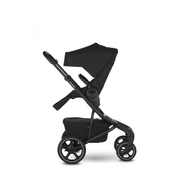 EASYWALKER Kočík kombinovaný Jimmey Pepper Black XXL RWS + KIDDY Evoluna i-size 2 + základňa