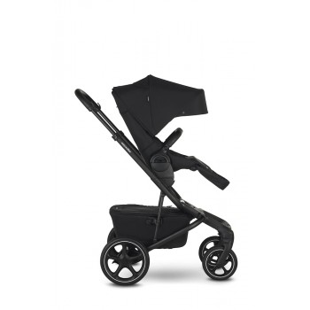 EASYWALKER Kočík kombinovaný Jimmey Pepper Black XXL RWS + KIDDY Evoluna i-size 2 + základňa