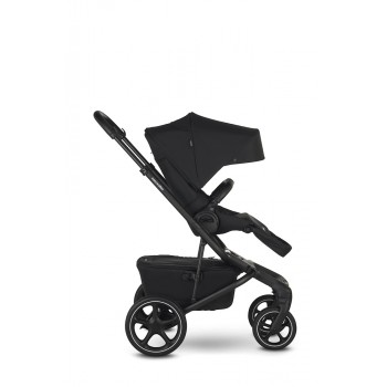 EASYWALKER Kočík kombinovaný Jimmey Pepper Black XXL RWS + KIDDY Evoluna i-size 2 + základňa