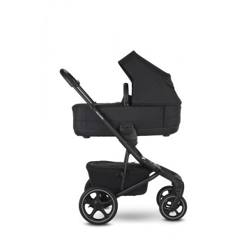 EASYWALKER Kočík kombinovaný Jimmey Pepper Black XXL RWS + KIDDY Evoluna i-size 2 + základňa