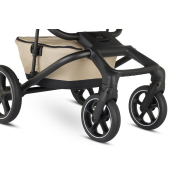 EASYWALKER Kočík kombinovaný Jimmey Pepper Black XXL RWS + KIDDY Evoluna i-size 2 + základňa