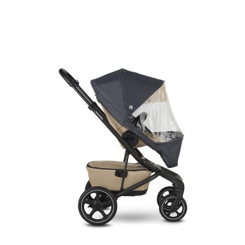 EASYWALKER Kočík kombinovaný Jimmey Pepper Black XXL RWS + KIDDY Evoluna i-size 2 + základňa