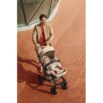 EASYWALKER Kočík kombinovaný Jimmey Sand Taupe XXL AIR + RWS + KIDDY Evoluna i-size 2 + základňa