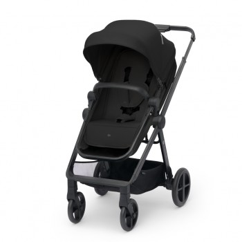 KINDERKRAFT Kočík kombinovaný 4v1 Newly Classic Black + Mink PRO