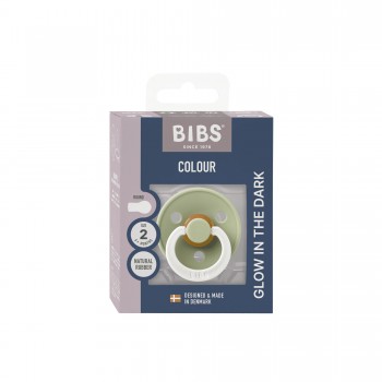 BIBS Colour cumlík z prírodného kaučuku 1ks – veľkosť 3 Vanilla nočný