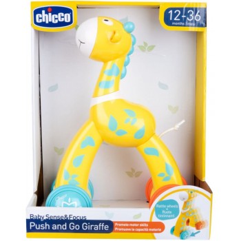 CHICCO Hračka Push and Go Žirafa 12m+