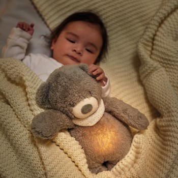 Philips AVENT Pestúnka detská video SCD891/26+NATTOU Uspávačik 4v1 Sleepy Bear Pale Brown 0m++WW 60k