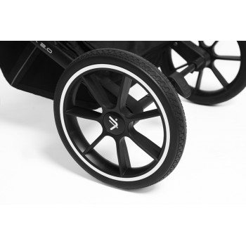 MUUVO Kočík kombinovaný Slick 2.0 set 2v1 Iron graphite