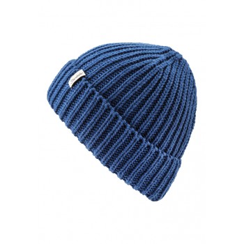 STERNTALER Čiapka pletená beanie so zahnutým okrajom námornícka modrá uni veľ. 49 cm - 12-18 m