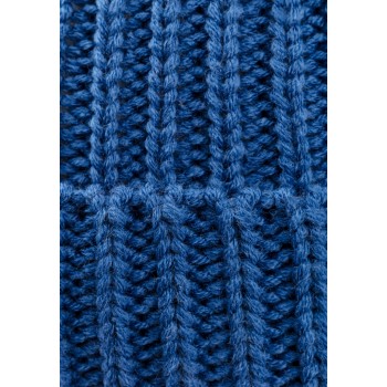 STERNTALER Čiapka pletená beanie so zahnutým okrajom námornícka modrá uni veľ. 51 cm - 18-24 m