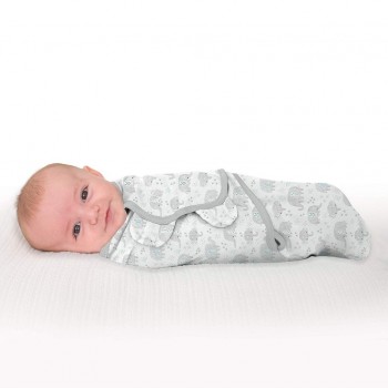 INGENUITY Zavinovačka SwaddleMe™ Original Swaddle Elephants small/medium