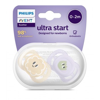 Philips AVENT Cumlík Ultrastart obrázok 0-2m dievča 2 ks