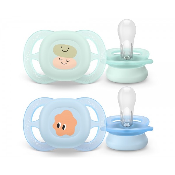 Philips AVENT Cumlík Ultrastart obrázok 0-2m chlapec 2 ks