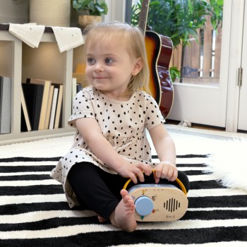 BABY EINSTEIN Hračka hudobná rádio Discovery Radio™ HAPE 6m+