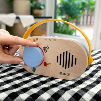 BABY EINSTEIN Hračka hudobná rádio Discovery Radio™ HAPE 6m+