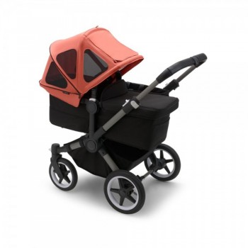 BUGABOO Donkey strieška priedušná Sunrise red