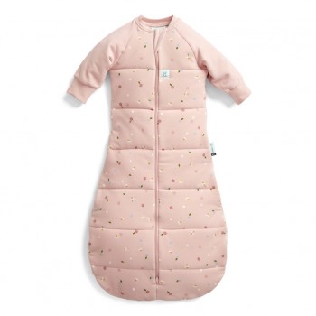 ERGOPOUCH Vak na spanie s rukávmi organická bavlna Jersey Daisies 3-12 m, 6-10 kg, 2,5 tog