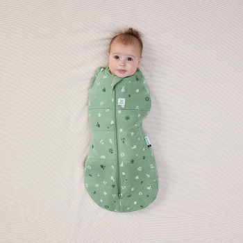 ERGOPOUCH Zavinovačka a vak na spanie 2v1 Cocoon Sweet Orchard 3-6 m, 6-8 kg, 2,5 tog