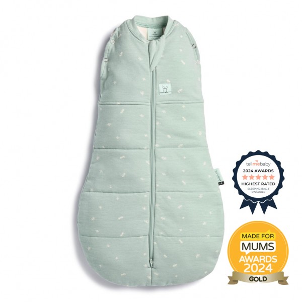 ERGOPOUCH Zavinovačka a vak na spanie 2v1 Cocoon Sage 6-12 m, 8-10 kg, 2,5 tog