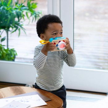 BABY EINSTEIN Hračka interaktívna so zvukom fotoaparát HAPE 6m+