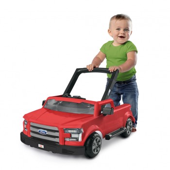 BRIGHT STARTS Chodítko 4v1 Ford F-150 Rapid Red 6-24m