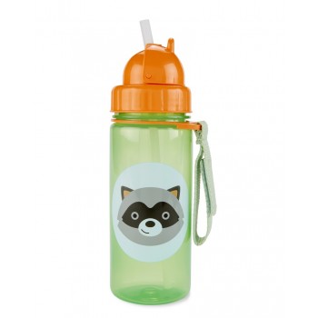 SKIP HOP Zoo Hrnček so slamkou PP bez PVC a BPA Mýval 12m+