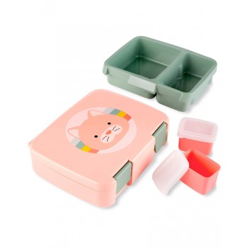 SKIP HOP Zoo Krabička na obed Bento Mačka 3r+