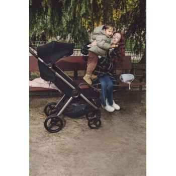 ANEX Kočík kombinovaný IQ Pure premium + CYBEX Aton B2 i-Size + základňa