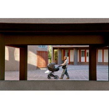 ANEX Kočík kombinovaný Mev Wink + CYBEX Aton B2 i-Size + základňa