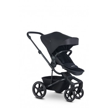 EASYWALKER Kočík kombinovaný Harvey⁵ 2v1 Midnight Black LITE RWS +CYBEX Aton B2 i-Size,základňa
