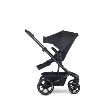EASYWALKER Kočík kombinovaný Harvey⁵ 2v1 Midnight Black LITE RWS +CYBEX Aton B2 i-Size,základňa
