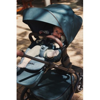 EASYWALKER Kočík kombinovaný Harvey⁵ Premium 2v1 Jade Green LITE AIR + CYBEX Aton B2 i-Size