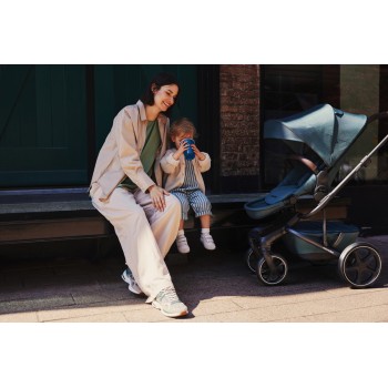 EASYWALKER Kočík kombinovaný Harvey⁵ Premium 2v1 Jade Green LITE AIR + CYBEX Aton B2 i-Size