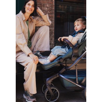 EASYWALKER Kočík kombinovaný Harvey⁵ Premium 2v1 Jade Green LITE AIR + CYBEX Aton B2 i-Size