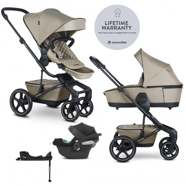 EASYWALKER Kočík kombinovaný Harvey⁵ Premium 2v1 Pearl Taupe LITE RWS + CYBEX Aton B2 i-Size