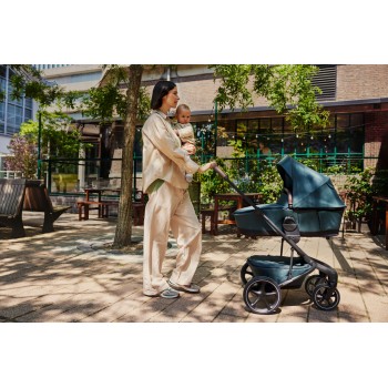 EASYWALKER Kočík kombinovaný Harvey⁵ Premium Jade Green XXL AIR + CYBEX Aton B2 i-Size