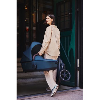 EASYWALKER Kočík kombinovaný Harvey⁵ Premium Jade Green XXL AIR + CYBEX Aton B2 i-Size