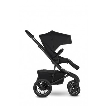 EASYWALKER Kočík kombinovaný Jimmey 2v1 Pepper Black LITE AIR + CYBEX Aton B2 i-Size + základňa