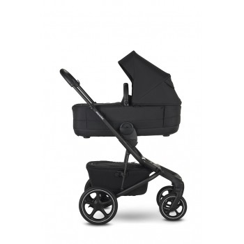 EASYWALKER Kočík kombinovaný Jimmey 2v1 Pepper Black LITE RWS + CYBEX Aton B2 i-Size + základňa