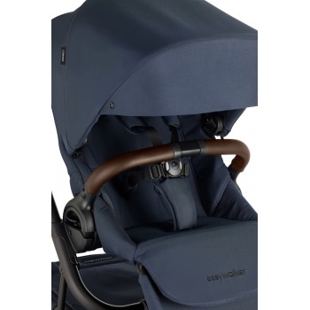 EASYWALKER Kočík kombinovaný Jimmey 2v1 Pepper Black LITE RWS + CYBEX Aton B2 i-Size + základňa