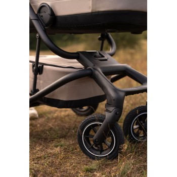 EASYWALKER Kočík kombinovaný Jimmey Explore Pearl Taupe AIR + CYBEX Aton B2 i-Size + základňa