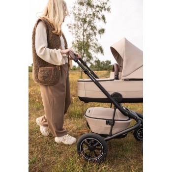 EASYWALKER Kočík kombinovaný Jimmey Explore Pearl Taupe AIR + CYBEX Aton B2 i-Size + základňa